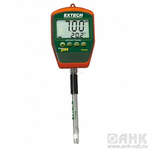 Водонепроницаемый наладонный рН/метр Extech PH220-S