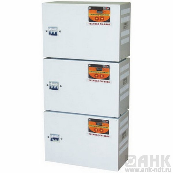 Трехфазные стабилизаторы напряжения ТЕХНОАС