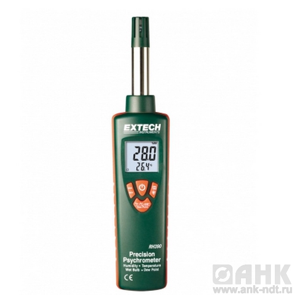 Прецизионный гигротермометр-психрометр Extech RH490