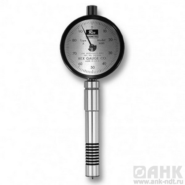 REX 2000 D - твердомер (дюрометр) Шора тип D с аналоговым индикатором