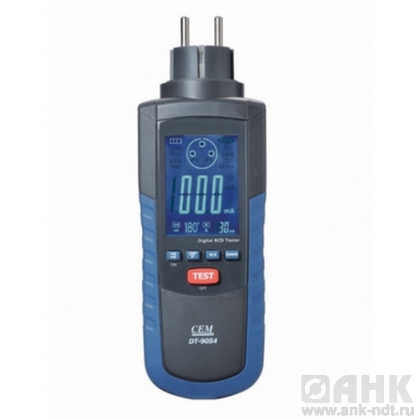 Цифровой тестер электропроводности и заземления DT-9054