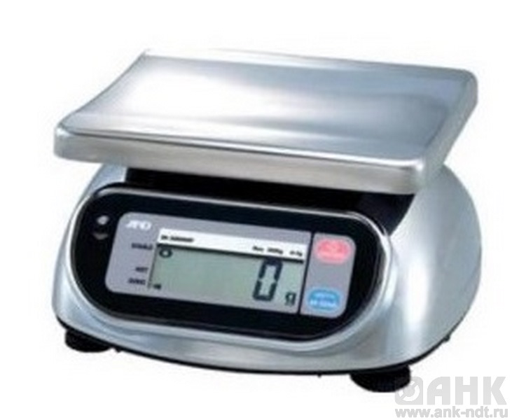 Фасовочные электронные пыле-влагозащищенные весы AND SK-2000WP