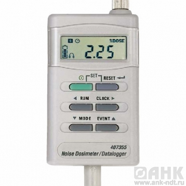 Индивидуальный регистратор-дозиметр шума Extech 407355