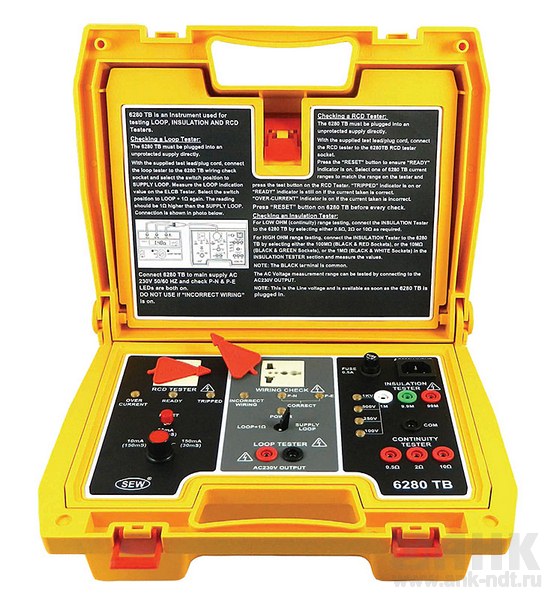 Измеритель параметров электробезопасности 6280 TB