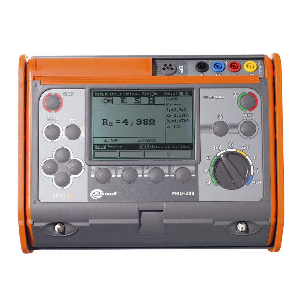 Измеритель сопротивления заземления MRU-200-GPS