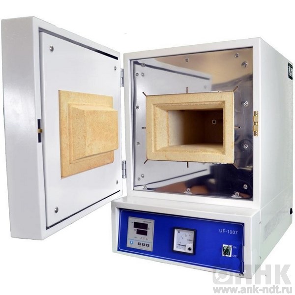 Муфельная печь UF-1207 (терморегулятор цифровой; 7,2 л; Т до +1200 °С)