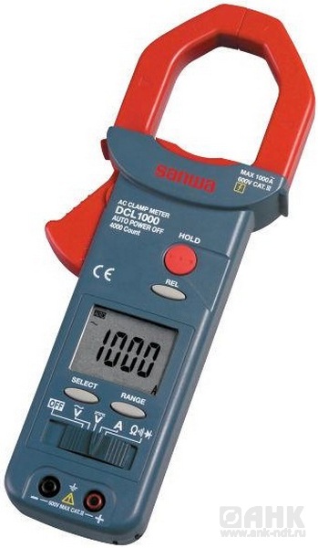 Токовые клещи Sanwa DCL1000