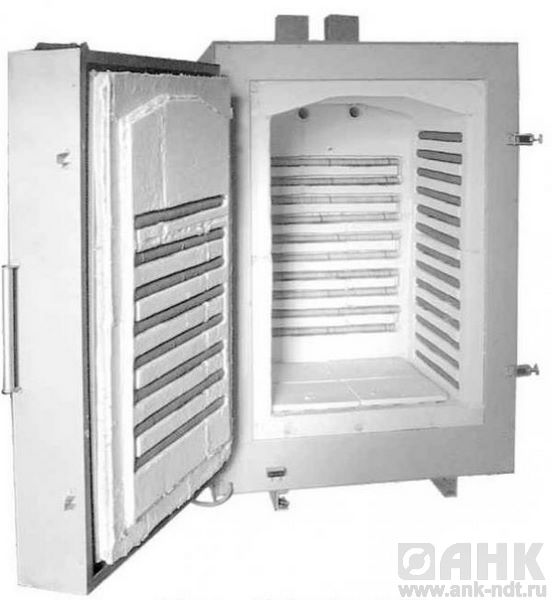 Муфельная печь ЭКПС-300 (300 л; Т до +1100 °С) с вытяжкой