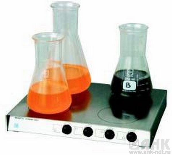 Магнитная мешалка 4-х местная без подогрева MS-01 (80-150 об/мин)