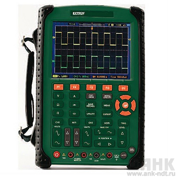 Портативный двухканальный осциллограф Extech MS6100