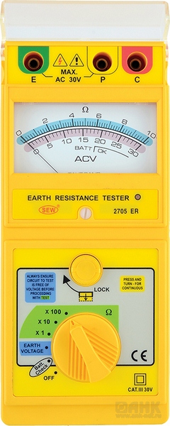 Измеритель сопротивления заземления SEW 2720 ER