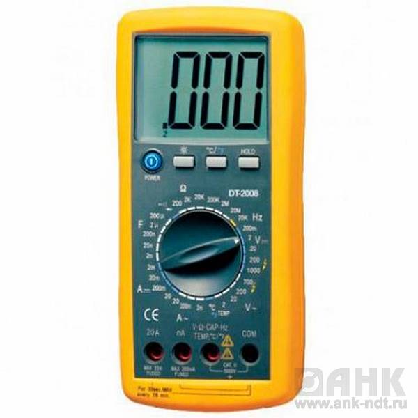 Профессиональный мультиметр CEM DT-2008
