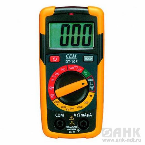 Карманный мультиметр CEM DT-105