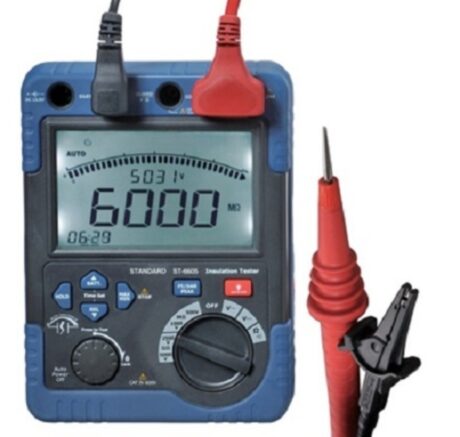 Поверка мегаомметра DT-6605