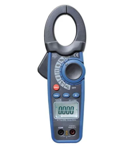 Поверка токовых клещей DT-3363