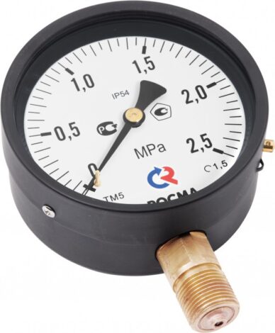 Поверка манометров с электроконтактной приставкой IP 54 Тип ТМ (ТВ, ТМВ), серия 10