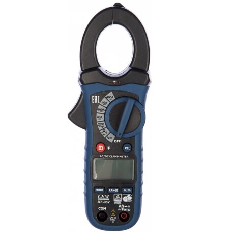 Поверка токовых клещей DT-362