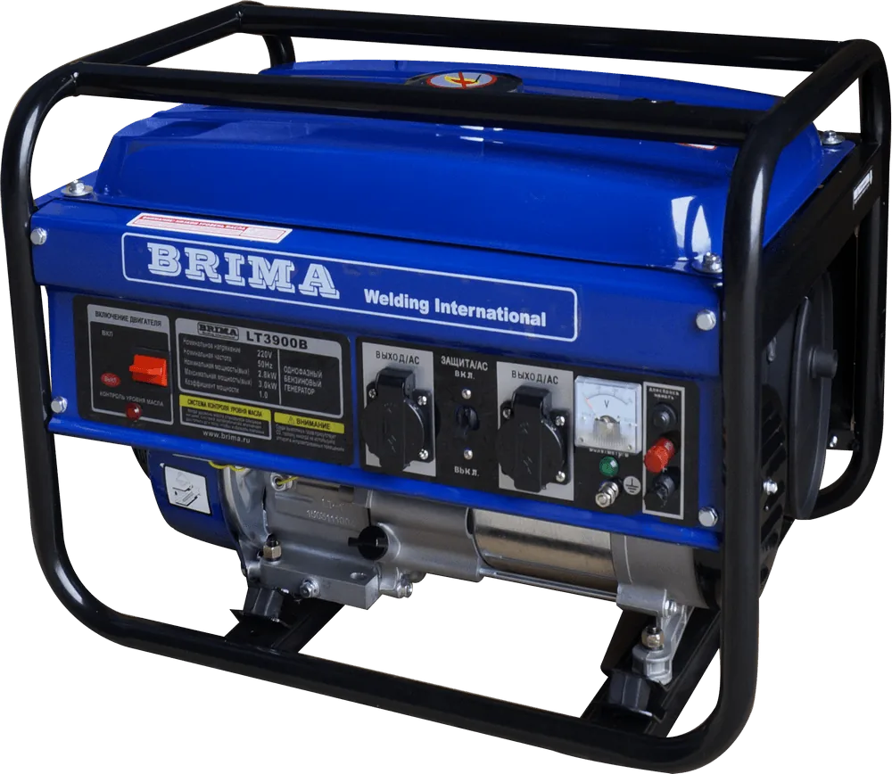 Бензиновый электрогенератор BRIMA LT 3900B