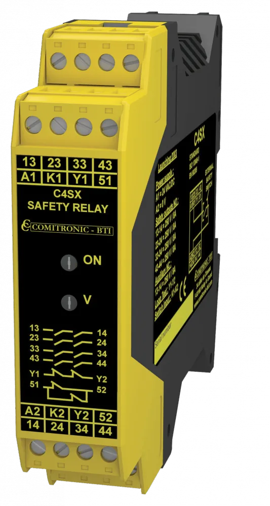 Реле безопасности Comitronic-BTI C4SX/120-240V C4SX